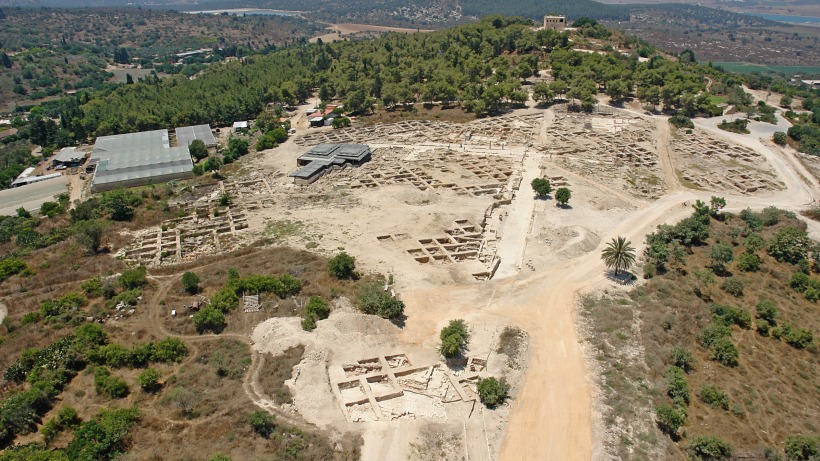 sepphoris genral view: photo griffin aerial