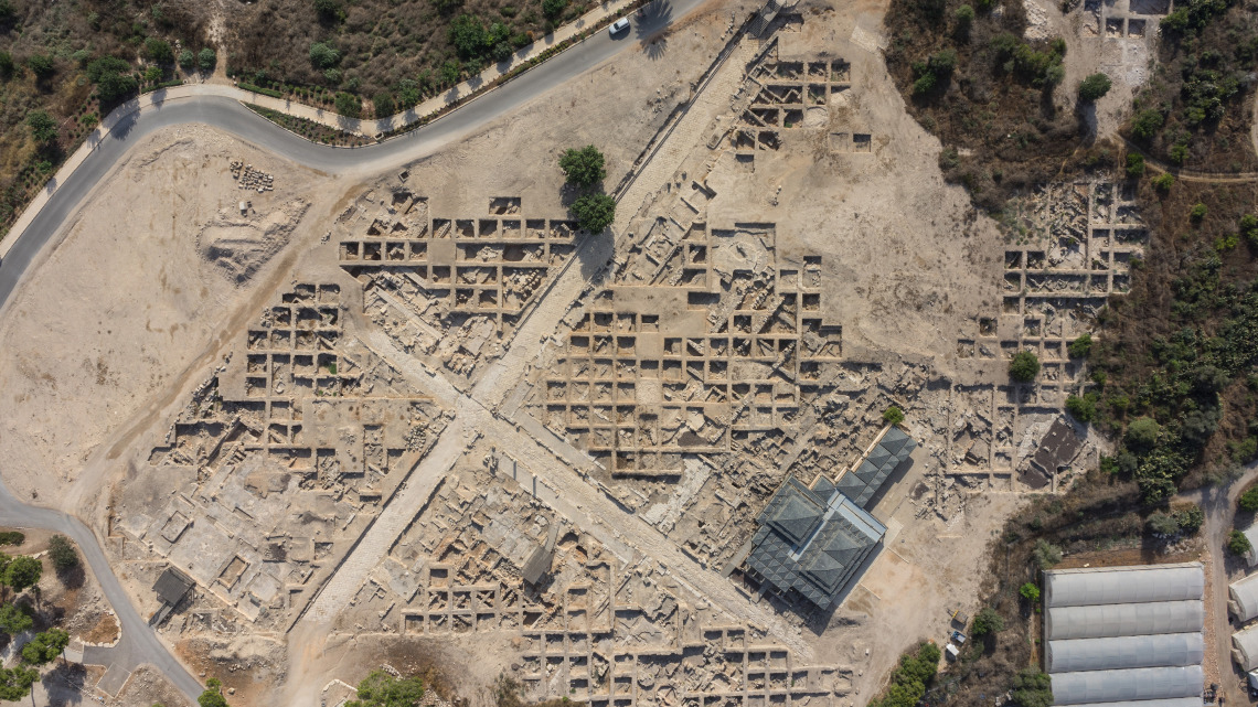 Sepphoris from Above photo Griffin Aerial
